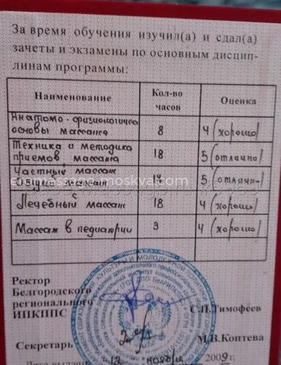 Массажистка Лена - Фото 14 №118